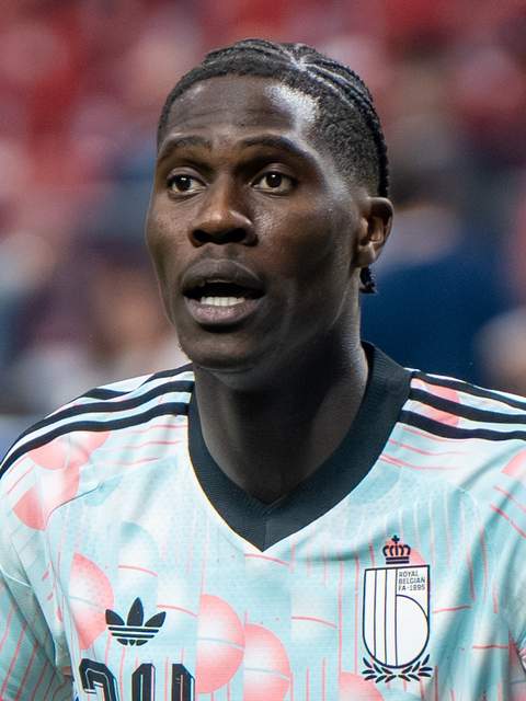 Amadou Onana tijdens een voetbalwedstrijd