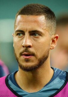 Eden Hazard tijdens een voetbalwedstrijd