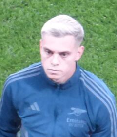 Leandro Trossard tijdens een voetbalwedstrijd