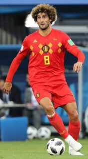 Marouane Fellaini, Belgische voetballer in actie