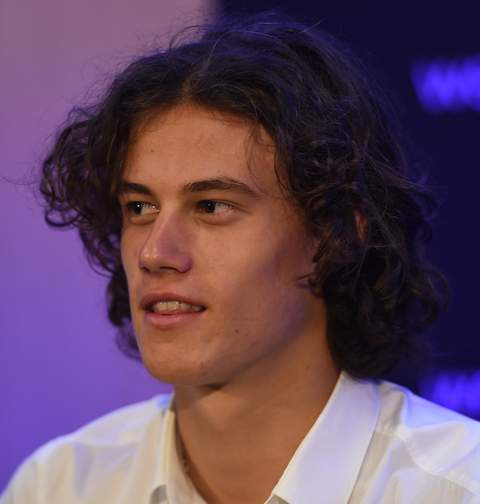 Mile Svilar tijdens een voetbalwedstrijd