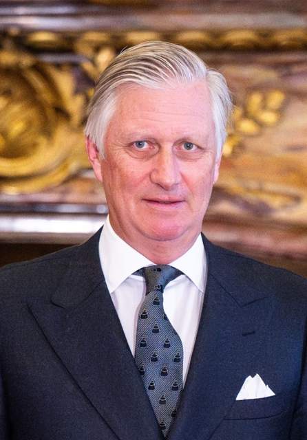Koning Philippe van België in formele kledij