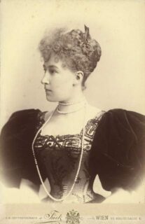 Portret van prinses Stéphanie van België