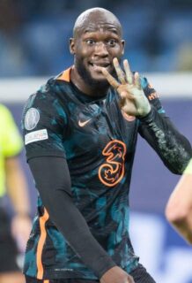 Romelu Lukaku, Belgische voetballer in actie