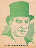 Portret van Alfred Lowenstein, Belgische financier, 1926