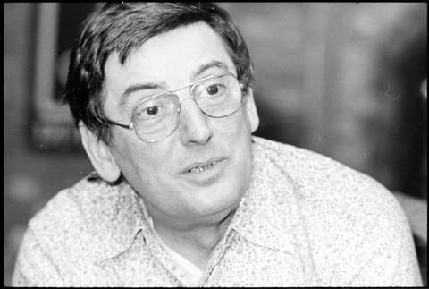Portret van Franquin, Belgische striptekenaar, 1979