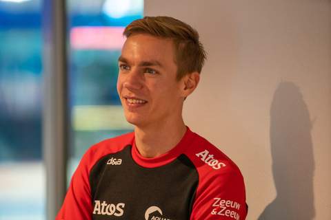 Portret van Bart Swings als schaatser in 2020