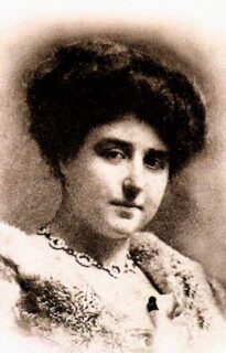 Portret van Caroline Lacroix, aristocrate uit de vroege 20e eeuw