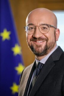 Charles Michel tijdens zijn ambt als voorzitter van de Europese Raad