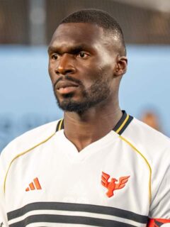 Christian Benteke in actie voor D.C. United in 2025
