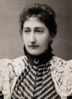 Portret van prinses Clémentine van België rond 1895