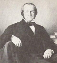 Portret van Constantin Héger als leraar rond 1865