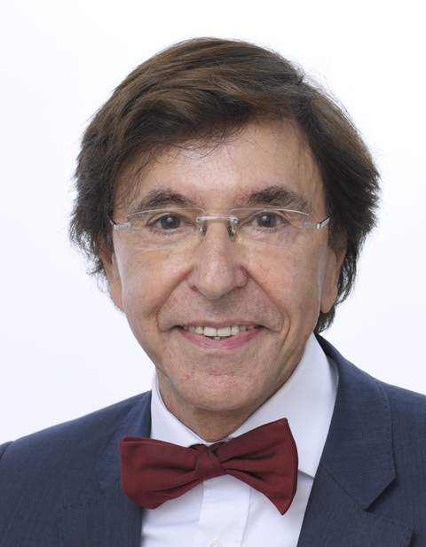 Officieel portret van Elio Di Rupo in 2024