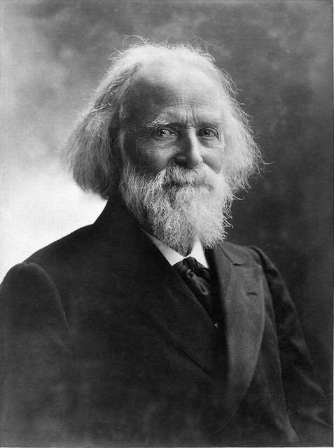Portret van Élisée Reclus, Franse geograaf en anarchist