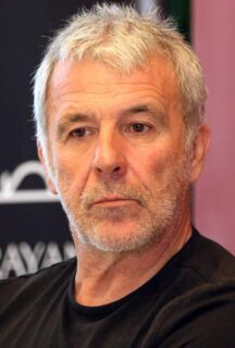 Eric Gerets als voetbalcoach in 2012