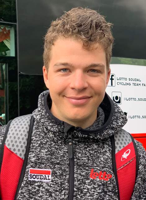 Florian Vermeersch na tweede etappe Tour de l'Ain 2021