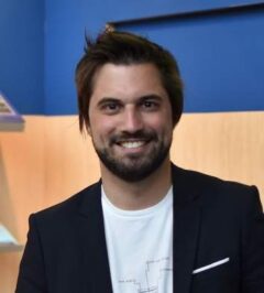 Georges-Louis Bouchez tijdens een evenement in 2017