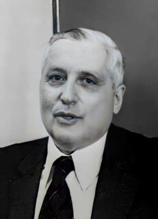 Portret van Ilya Prigogine uit 1977