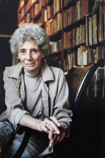 Portret van Jacqueline Harpman uit de jaren 90