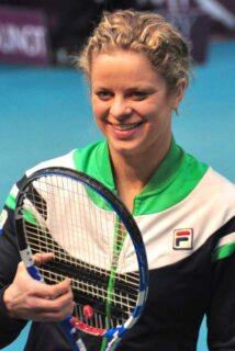 Kim Clijsters tijdens WTA-toernooi in Parijs 2011