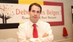 Laurent Louis spreekt in het Belgische parlement