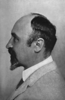 Portret van Leo Baekeland, Belgische chemicus, 1916