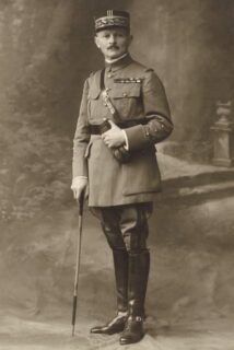 Portret van Maxime Weygand in 1940
