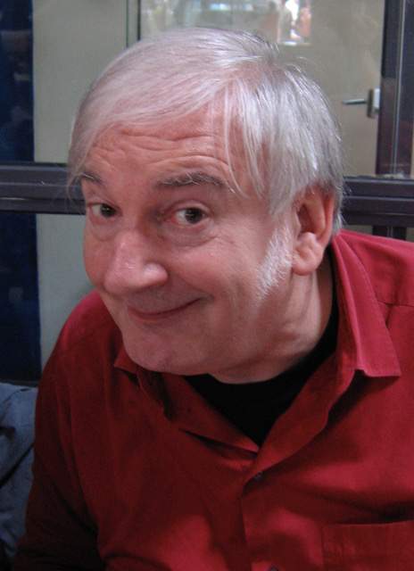 Noël Godin op het libertarische boekenfestival 2008