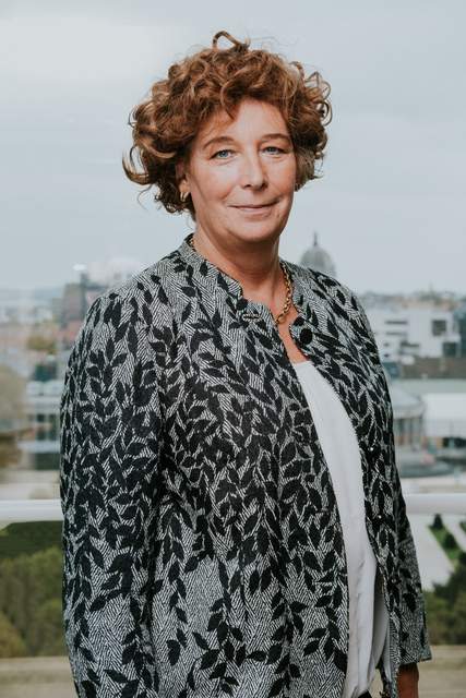 Portret van Petra De Sutter in 2020