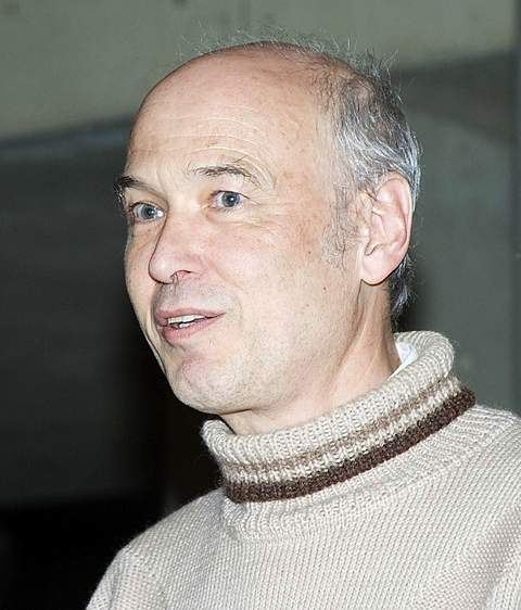 Portret van Pierre Deligne in maart 2005