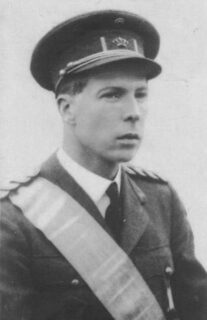 Portret van Prins Karel als Regent in 1944