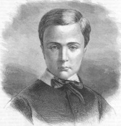 Portret van Prins Leopold, hertog van Brabant, circa 1868