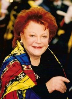Régine Zylberberg op het filmfestival van Cannes 1997