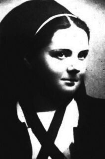 Portret van Renee Lemaire, Belgische verpleegster in de jaren 1940
