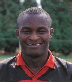 Roger Lukaku tijdens zijn periode bij Seraing in 1994