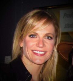 Sandrine Corman presenteert op TELEVIE in 2012