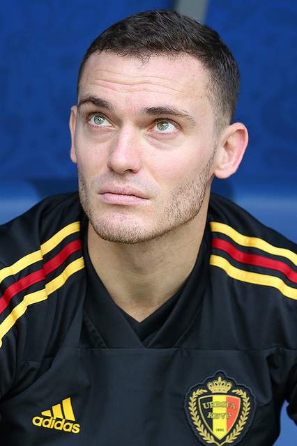 Vermaelen tijdens het WK voetbal 2018 voor België