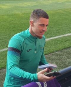 Thorgan Hazard speelt voor RSC Anderlecht in 2025