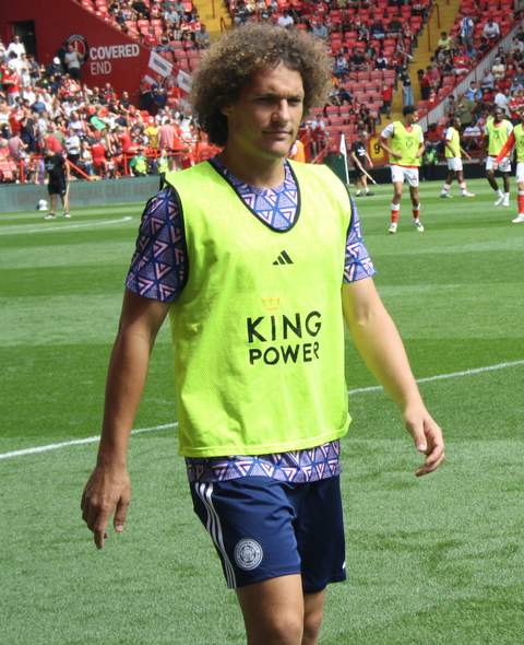 Wout Faes speelt voor Leicester City in 2025