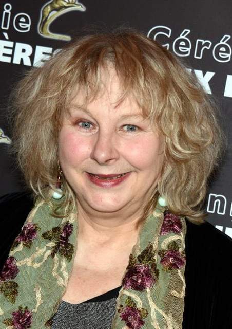 Yolande Moreau op de Lumières Awards 2014