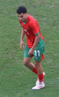 Zakaria El Ouahdi speelt voor Marokko op de Olympische Spelen 2024