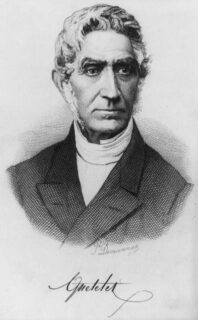 Portret van Adolphe Quetelet, Belgische wetenschapper