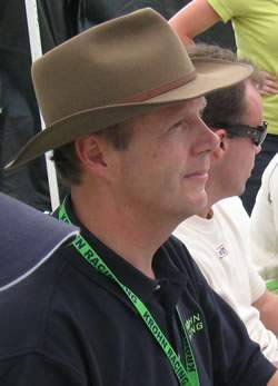 Eric van de Poele gefotografeerd in 2008