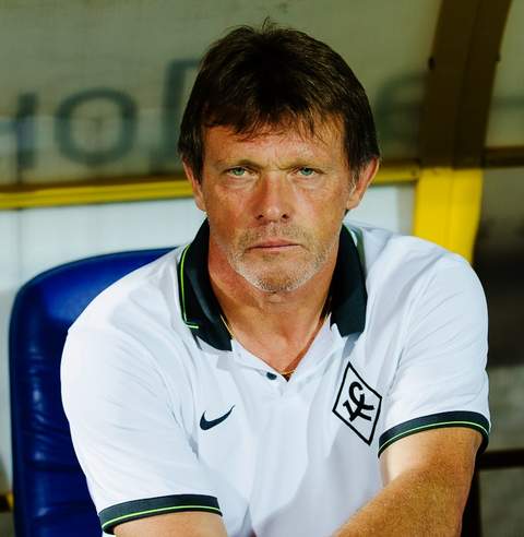 Franky Vercauteren als coach bij Krylia Sovetov