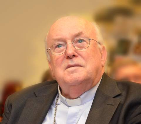 Portret van kardinaal Godfried Danneels in 2013