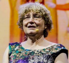Ingrid Daubechies spreekt op het ICM 2018