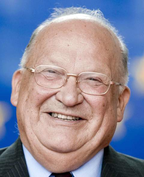 Portret van Jean-Luc Dehaene in 2009