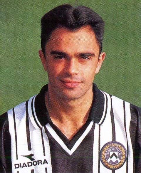 Johan Walem als speler bij Udinese in 1998