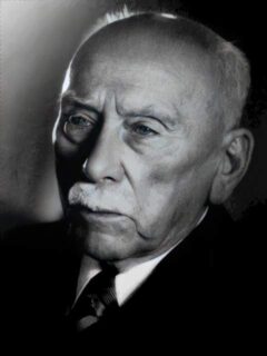Portret van Jules Bordet, Belgische wetenschapper