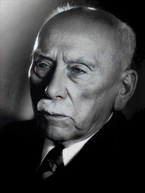 Portret van Jules Bordet, Belgische wetenschapper